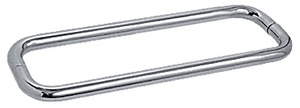 CRL Polished Nickel 12" BM Series Back-to-Back Towel Bar Without Metal Washers