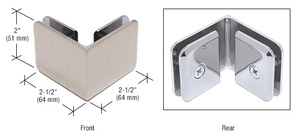 CRL 7WS 1/4 Plastic Mirror Clips and Screws