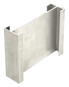 CRL-U.S. Aluminum Splice Sleeve for Captured Vertical TW541 Mullions - 12/Pk