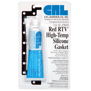 CRL Red RTV High-Temp Automotive Silicone Gasket