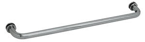 CRL Polished Nickel 30" BM Series Tubular Single-Sided Towel Bar