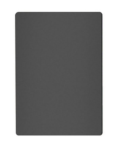 CRL Matte Black Mechanical Channel End Cap for 3/4"