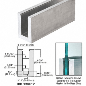 CRL Polished Stainless 32 Degree Upper Incline Corner for 2