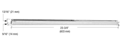 CRL 23-3/4" 5 to 1 Overhead Balance with 2 Springs