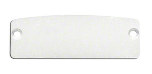 CRL Sky White 500X Series Decorative End Cap