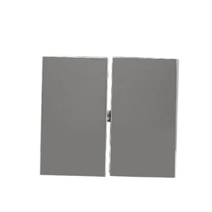 CRL Polished Chrome Cardiff Series Glass-to-Glass Mount Hinge