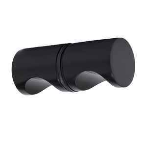 CRL Matte Black Back-to-Back E-Z Grip Style Knobs