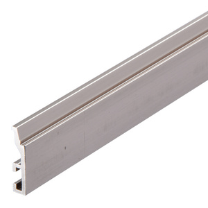 Fallbrook Brushed Nickel Fixed Panel Clip 236" Length