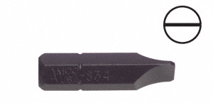CRL 1/4" Hex Slotted Insert Bit for No. 4 Screw