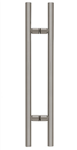 CRL Brushed Nickel 24" Ladder Style Pull Handle