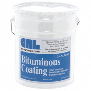 CRL Black Bituminous Coating - 5 Gallons