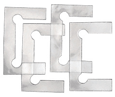 CRL Clear Gasket Replacement Kit for Vienna Hinges