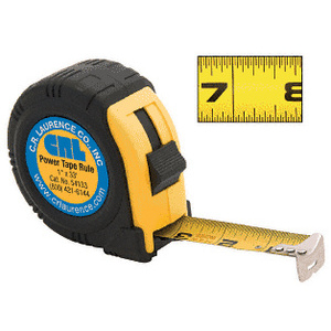 CRL 33' Power Tape Rule 1" Wide