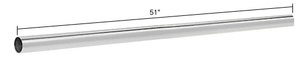 CRL Polished Chrome 51" Support Bar Only