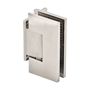 Polished Nickel Wall Mount with Offset Back Plate Maxum Series Hinge