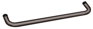 CRL Oil Rubbed Bronze 26" BM Series Single-Sided Towel Bar Without Metal Washers