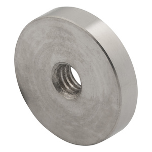 Brushed Stainless Steel 1-1/4" x 1/4" Standoff Base