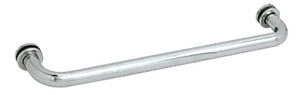 CRL Polished Chrome 18" BM Series Tubular Single-Sided Towel Bar
