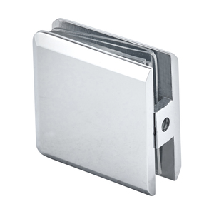 Polished Chrome Wall Mount Premier Series Glass Clip