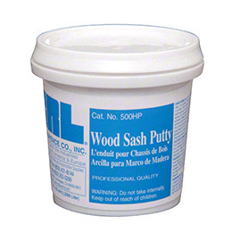 CRL Off-White Wood Sash Putty - Half Pint