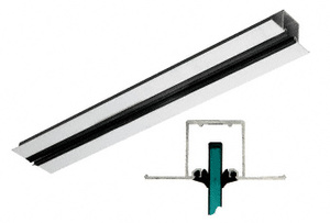 CRL Satin Anodized Pocket Snap-In Channel - 240"