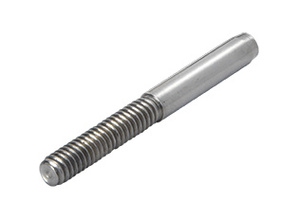 CRL Mill 316 Stainless Steel 2-1/2" Long Threaded Terminal for 1/8" Cable