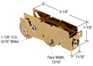 CRL 1-1/8" Steel Ball Bearing Tandem Roller - Guaranteed Products