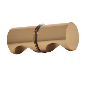 CRL French Gold Back-to-Back E-Z Grip Style Knobs