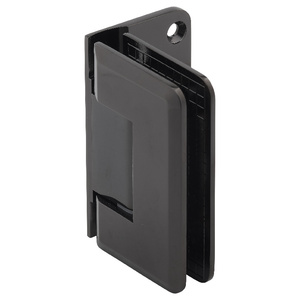 Gun Metal Wall Mount with Offset Back Plate Premier Series Hinge