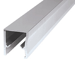 CRL Brite Anodized 72" Frameless Sliding Shower Door Header Extrusion for 3/8" Glass