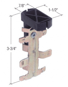 CRL Wardrobe Door Top Plastic Guide for Cox