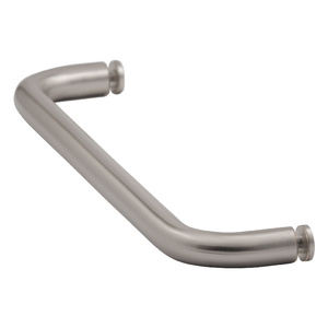 Brushed Nickel 12 Single Mount Tubular Towel Bar without Washers USH