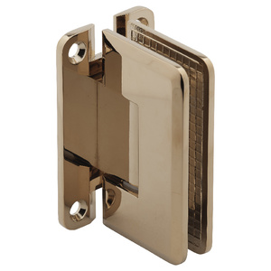 Lifetime Brass Wall Mount with "H" Back Plate Adjustable Majestic Series Hinge