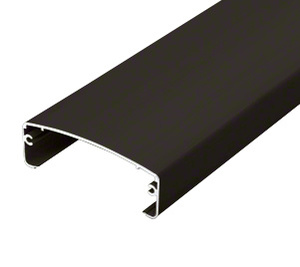 CRL Matte Bronze 500X Series 241" Long Top Rail