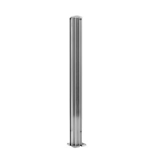 CRL Brite Anodized 24" Corner Design Series Partition Post