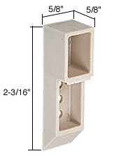 CRL 2-3/16" Nylon Sash Cam