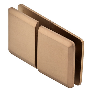 Brushed Bronze 180 Glass To Glass Premier Series Operable Transom Clip