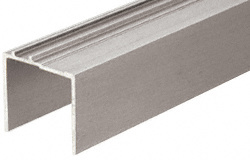 CRL Brushed Nickel 72" Sill Spacer Extrusion