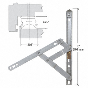 CRL 16" 4-Bar Heavy-Duty Stainless Steel Project-Out Hinge