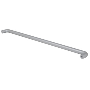CRL Clear Anodized Astral II Solid Push Bars for 36" Single Acting Offset Door