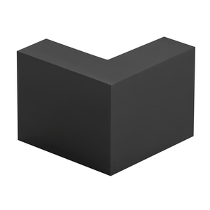 CRL Matte Black 90 Degree Door Connector Bracket for Serenity Sliders
