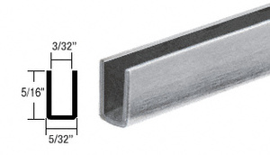 CRL Mill Adhesive Bond Storm Window Edge Wrap Frame for Single Strength Glass