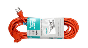 CRL 3-Conductor 16/3 Round 25' Extension Cord