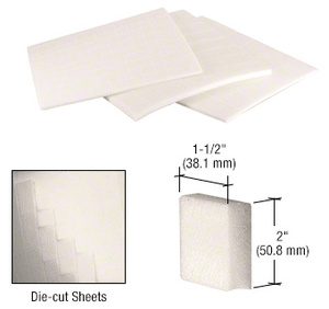 CRL 1-1/2" x 2" x 1/4" Super Duty Shipping Pads