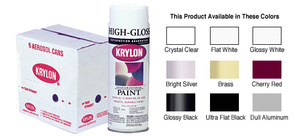 CRL Glossy White KRYLON® Spray Paint