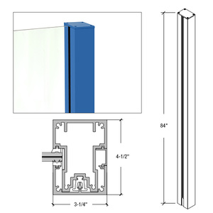 CRL 84" Custom Cielo End Post Kit