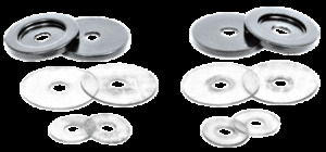 CRL Polished Chrome Replacement Washers for Back-to-Back Solid Pull Handle