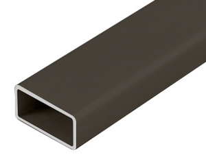CRL Matte Bronze 1100 Series 1”x2” Aluminum Hand Rail