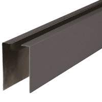 CRL Dark Bronze 120" Cladding for W7B Series Windscreen and Smoke Baffle Base Shoe