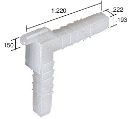 CRL Swivel Key - 1.22" Leg; .222" Width - Bulk 100/Pk